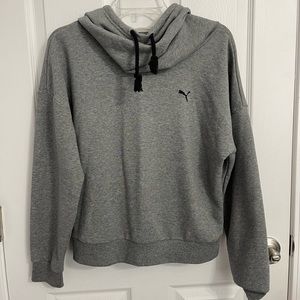 Gray & Black Puma Hoodies